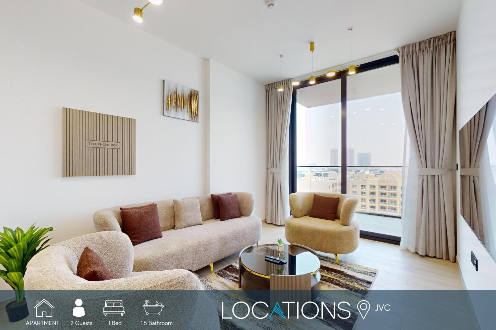 Binghatti Crest - Elegant One Bedroom